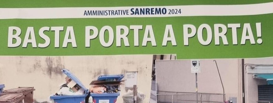 “Basta al porta a porta”, il volantino di Fera che fa sorridere …